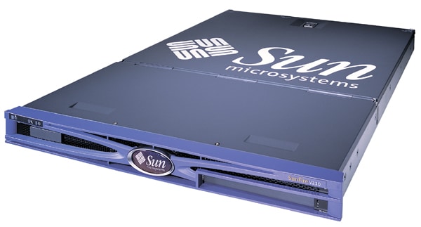 Sun Fire V210 Server 2 x 1.05GHz, 2GB, 73GB, DVD, 2xAC, Rails