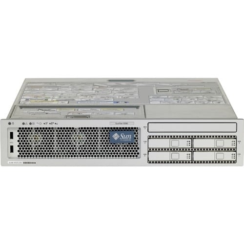 Sun Fire V245 R245-ELZ2-8GC2 2U Rack Server - 2 UltraSPARC IIIi 1.50 GHz - 8 GB Installed DDR SDRAM - 146 GB HDD - Solaris 10 - Serial Attached SCSI (SAS) Controller - 1 x 400 W