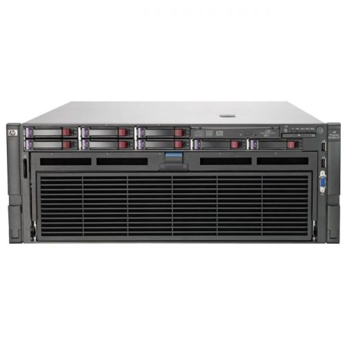 HP ProLiant DL580 G7 4U Rack Server - 2 x Intel Xeon E7-4807 Hexa-core (6 Core) 1.86 GHz - 64 GB Installed DDR3 SDRAM - Serial Attached SCSI (SAS) Controller - 0, 1, 5, 10, 50 RAID Levels - 2 x 1.20 kW