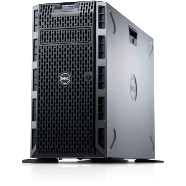 Dell PowerEdge T620 5U Tower Server - 1 x Intel Xeon E5-2620 Hexa-core (6 Core) 2 GHz - 4 GB Installed DDR3 SDRAM - 600 GB (2 x 300 GB) HDD - 6Gb/s SAS Controller - 1 RAID Levels - 2 x 750 W