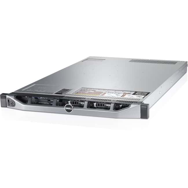 Dell PowerEdge R620 1U Rack Server - 2 x Intel Xeon E5-2640 v2 Octa-core (8 Core) 2 GHz - 128 GB Installed DDR3 SDRAM - 2 x 495 W