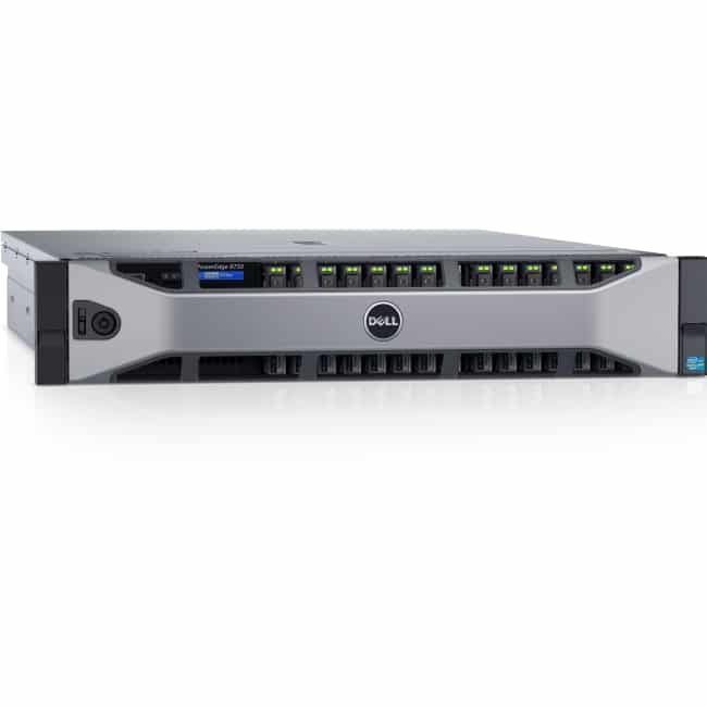 Dell PowerEdge R730 2U Rack Server - 1 x Intel Xeon E5-2640 v4 Deca-core (10 Core) 2.40 GHz - 32 GB Installed DDR4 SDRAM - 240 GB (2 x 120 GB) Serial ATA SSD - 12Gb/s SAS, Serial ATA/600 Controller - 0, 1, 5, 6, 10, 50, 60 RAID Levels - 2 x 750 W