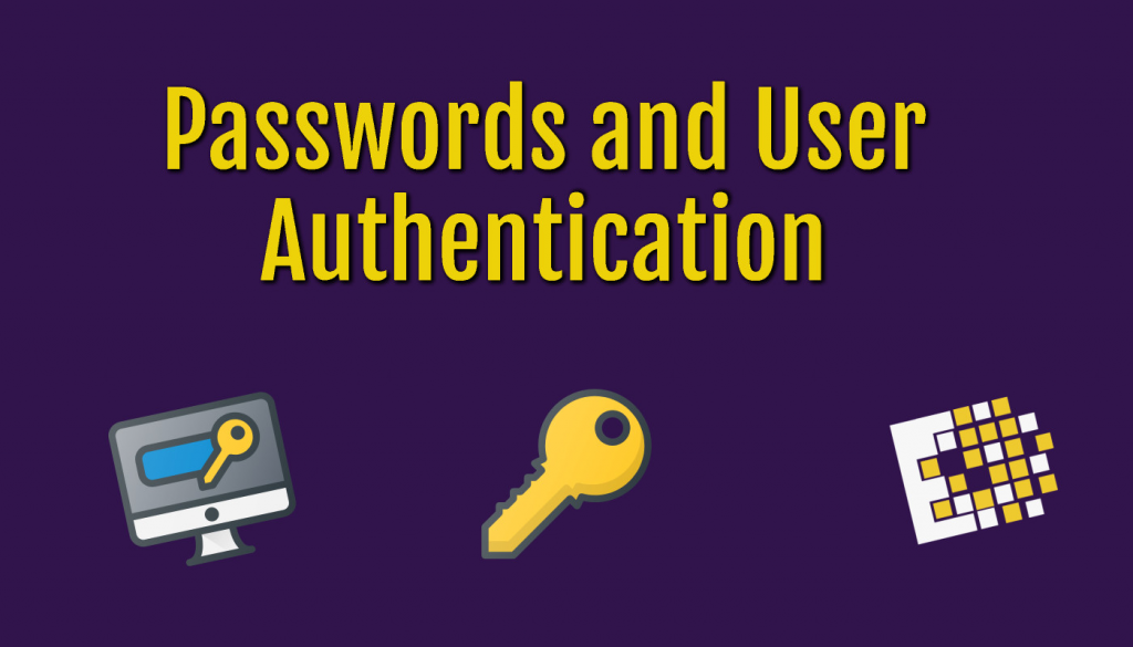 passwords and user authentication