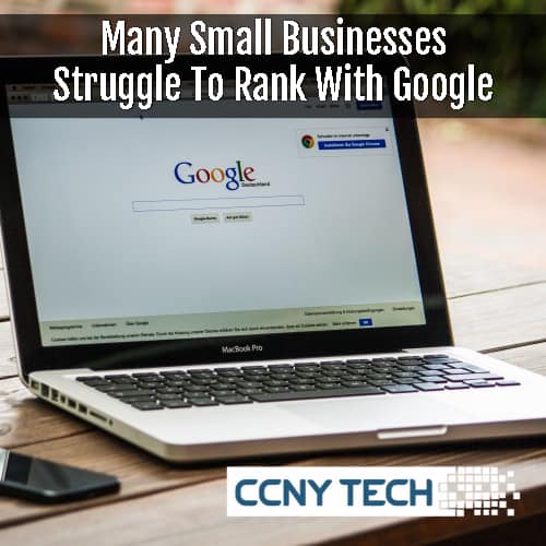 Small Business struggles on Google Rankings Page One
