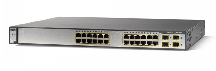Cisco 3750 Switch / Cisco Catalyst WS-C3750X-24T-E Switch