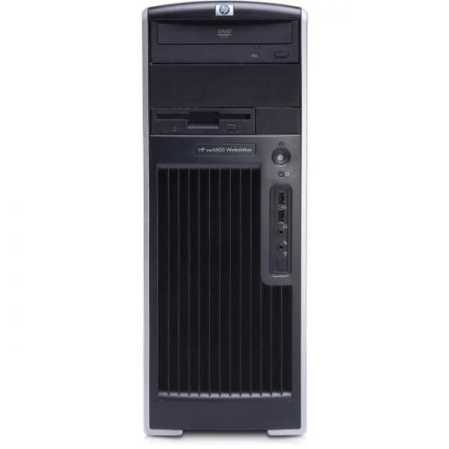 HP xw6600 Workstation - Intel Xeon L5430 Quad-core (4 Core) 2.66 GHz - 2 GB DDR2 SDRAM - 500 GB HDD - Windows Vista Business - Mini-tower - Carbonite, Alloy Metallic