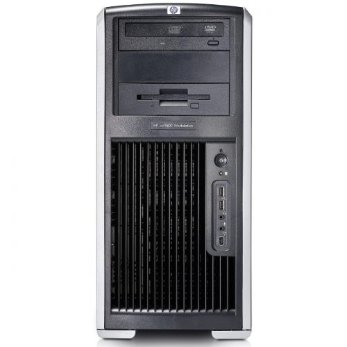 HP xw9400 Workstation - 1 x AMD Opteron 2376 Quad-core (4 Core) 2.30 GHz - 2 GB DDR2 SDRAM - 500 GB HDD - 1 x NVIDIA nForce Pro 3050 Graphics - Windows Vista Business - Convertible Mini-tower - Carbonite, Alloy Metallic