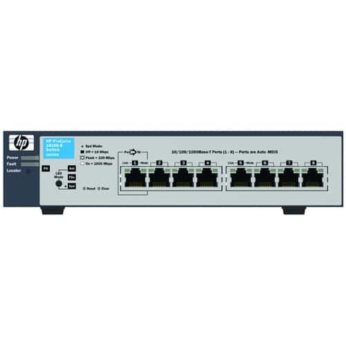 HP ProCurve 1810G-8 Ethernet Switch
