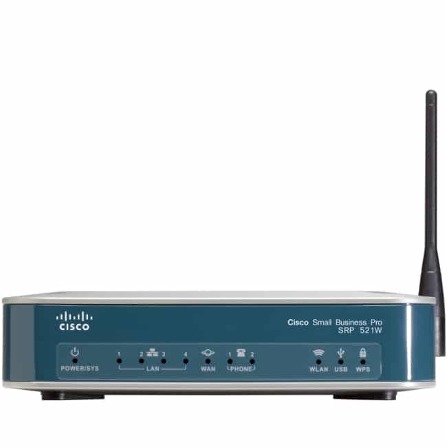 Cisco SRP 521W IEEE 802.11n  Wireless Router