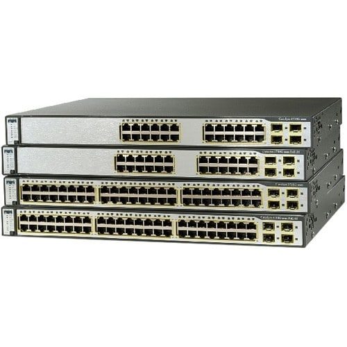 Cisco Catalyst 3750V2-24PS Layer 3 Switch