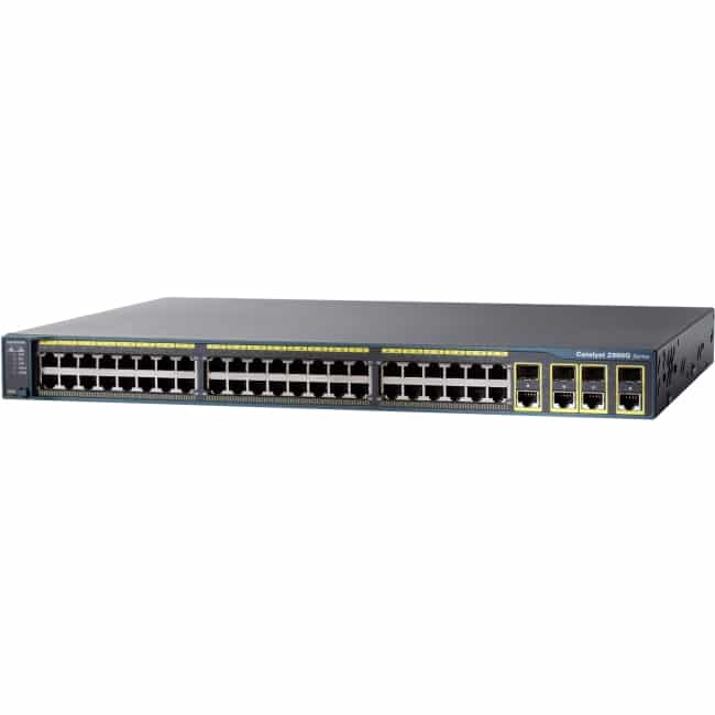 Cisco Catalyst 2960-48PST-L Ethernet Switch
