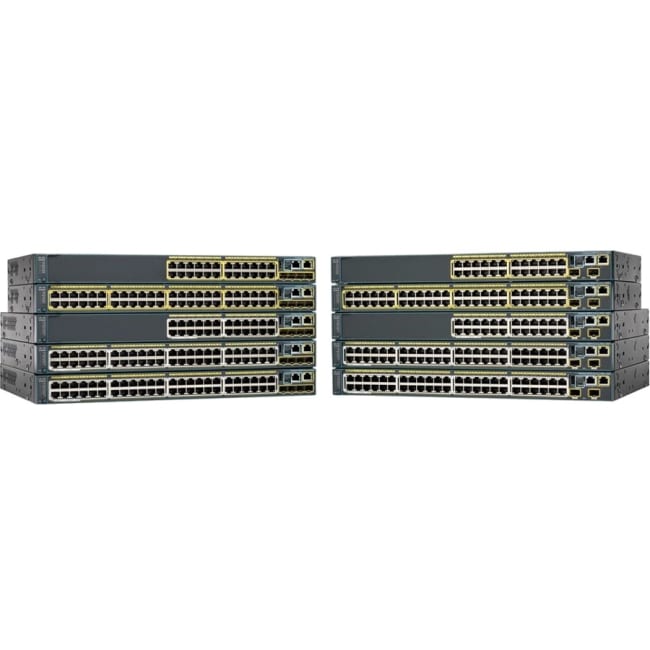 Cisco Catalyst WS-C2960S-48FPS-L Stackable Ethernet Switch