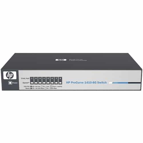 HP ProCurve 1410-8G Unmanaged Layer 2 Gigabit Switch