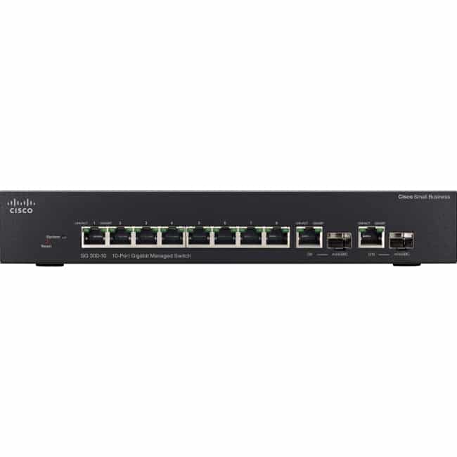 Cisco SG300-10 Layer 3 Switch