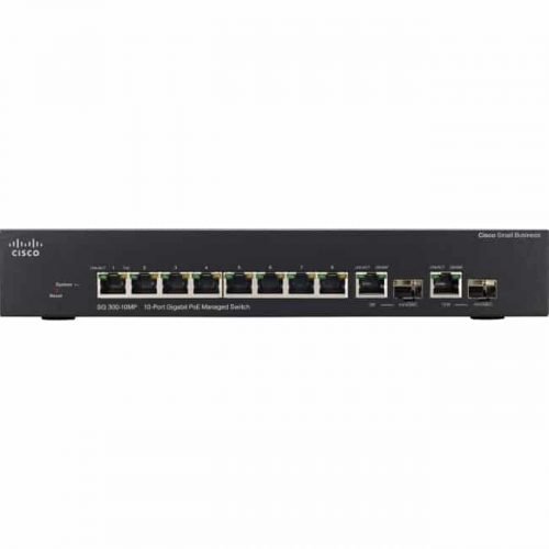 Cisco SG300-10MP Layer 3 Switch