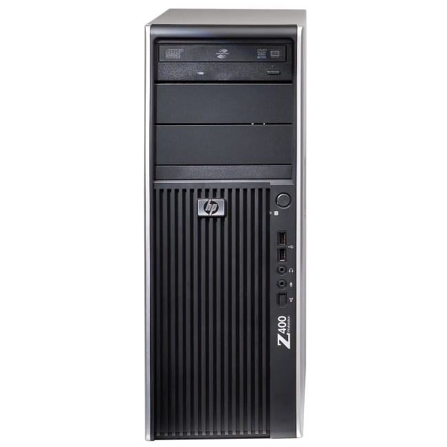 HP Z400 Workstation - 1 x Intel Xeon W3550 Quad-core (4 Core) 3.06 GHz - 3 GB DDR3 SDRAM - 500 GB HDD - 21.5" 1920 x 1080 Display 64-bit - Convertible Mini-tower - Jack Black, Alloy Metallic