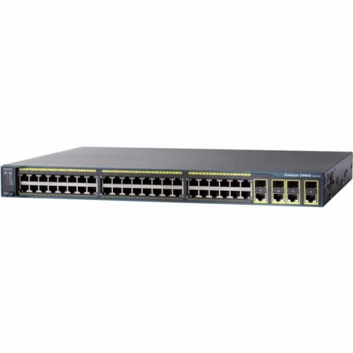 Cisco Catalyst WS-C2960-48PST-L Ethernet Switch