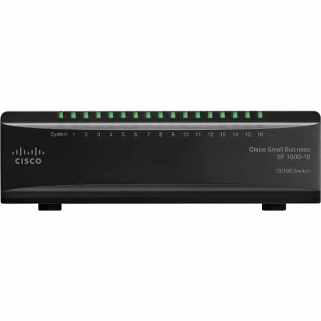 Cisco SF 100D-16 Ethernet Switch