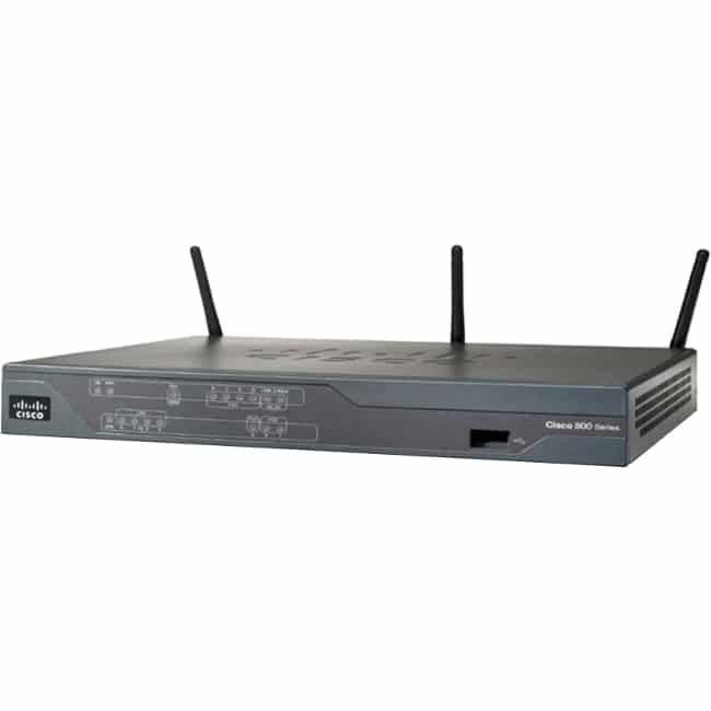 Cisco 881 IEEE 802.11n  Wireless Security Router - Refurbished