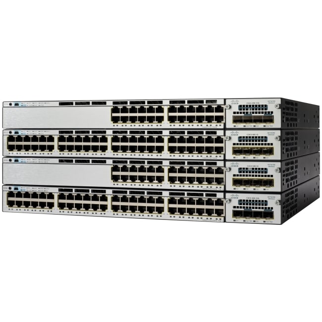 Cisco Catalyst WS-C3750X-24S-E Layer 3 Switch*