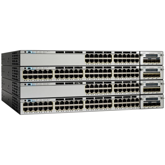 Cisco Catalyst WS-C3750X-12S-S Layer 3 Switch