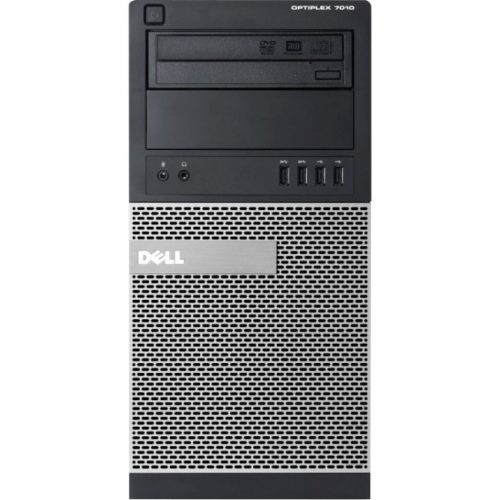Dell OptiPlex 7010 Desktop Computer - Intel Core i7 i7-3770 3.40 GHz - 4 GB DDR3 SDRAM - 128 GB SSD - Windows 7 Professional 64-bit - Mini-tower
