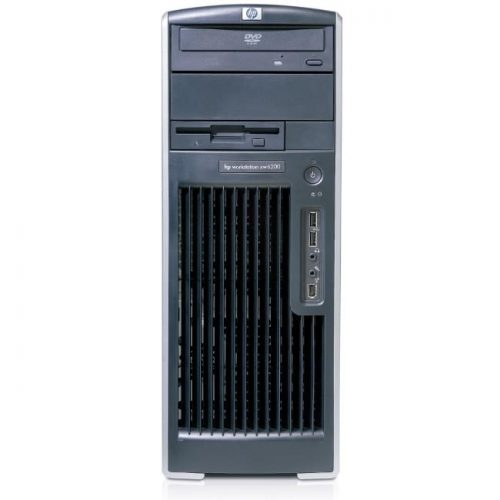 HP xw6200 Workstation - 2 x Intel Xeon 3.20 GHz - 1 GB DDR2 SDRAM - 80 GB HDD - 1 x NVIDIA Quadro NVS 280 Graphics - Windows XP Professional - Convertible Mini-tower