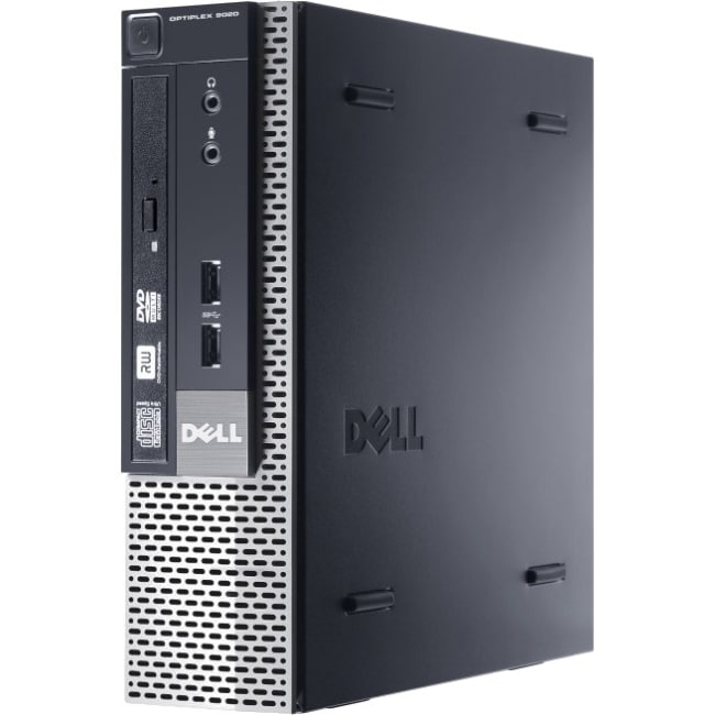 Dell OptiPlex 9020 Desktop Computer - Intel Core i5 i5-4570S 2.90 GHz - 4 GB DDR3 SDRAM - 320 GB HDD - Windows 7 Professional 64-bit - Ultra Small