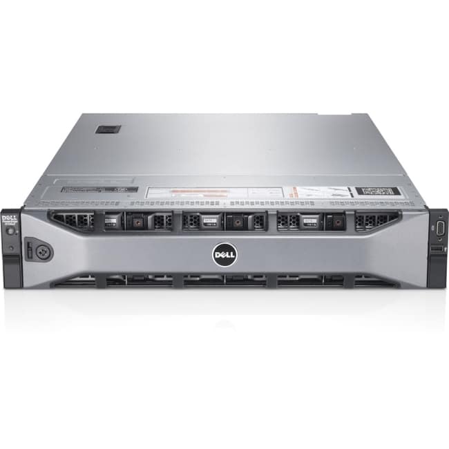 Dell PowerEdge R720 2U Rack Server - 1 x Intel Xeon 2.60 GHz - 256 GB Installed DDR3 SDRAM - 600 GB HDD - Serial ATA/600, 6Gb/s SAS Controller