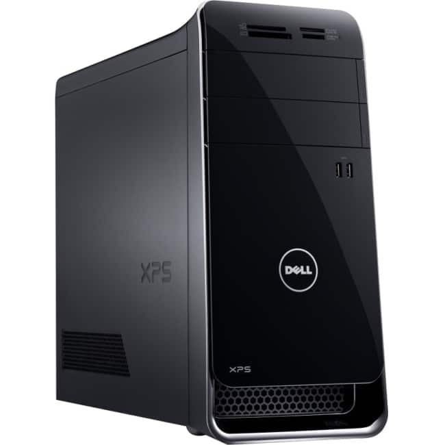 Dell XPS 8700 Desktop Computer - Intel Core i5 i5-4460 3.20 GHz - 12 GB DDR3 SDRAM - 1 TB HDD - Windows 8.1 64-bit (English) - Mini-tower - Black