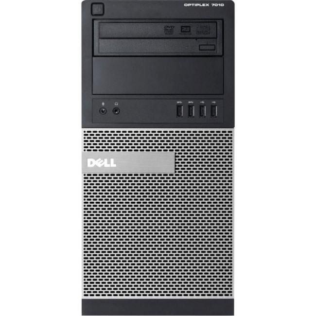 Dell OptiPlex 7010 Desktop Computer - Intel Core i7 i7-3770 3.40 GHz - 4 GB DDR3 SDRAM - Windows 7 Professional - Mini-tower