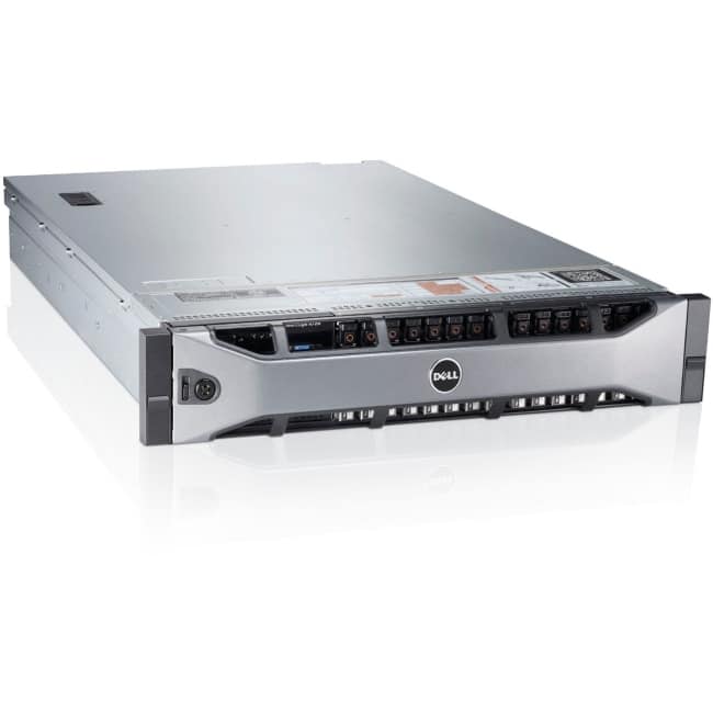 Dell PowerEdge R720 2U Rack Server - 2 x Intel Xeon E5-2697 v2 Dodeca-core (12 Core) 2.70 GHz - 32 GB Installed DDR3 SDRAM - 300 GB (1 x 300 GB) HDD - 6Gb/s SAS Controller - 2 x 750 W