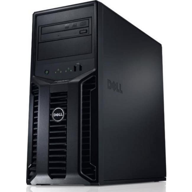 Dell PowerEdge T110 II Tower Server - 1 x Intel Xeon E3-1230V2 Quad-core (4 Core) 3.30 GHz - 8 GB Installed DDR3 SDRAM - 1 TB HDD - 6Gb/s SAS Controller - 1 x 305 W