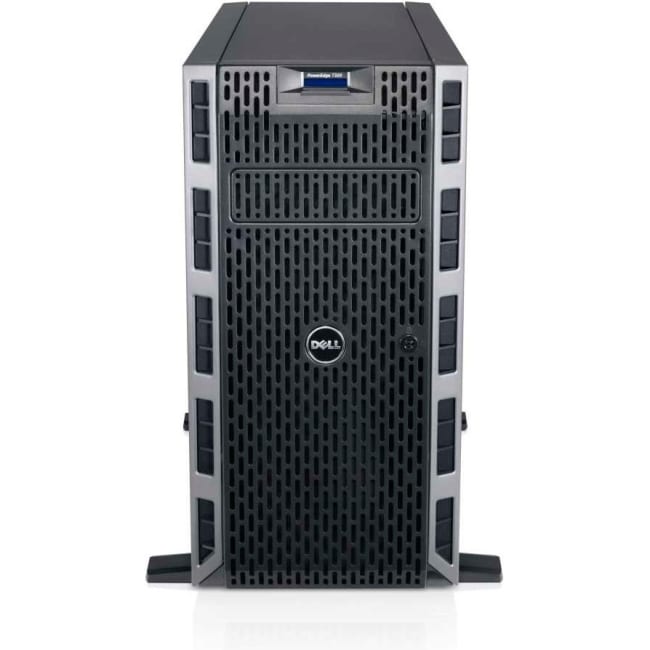 Dell PowerEdge T320 5U Tower Server - 1 x Intel Xeon E5-2407 v2 Quad-core (4 Core) 2.40 GHz - 8 GB Installed DDR3 SDRAM - 500 GB (1 x 500 GB) HDD - 6Gb/s SAS, Serial ATA Controller - 1 x 495 W