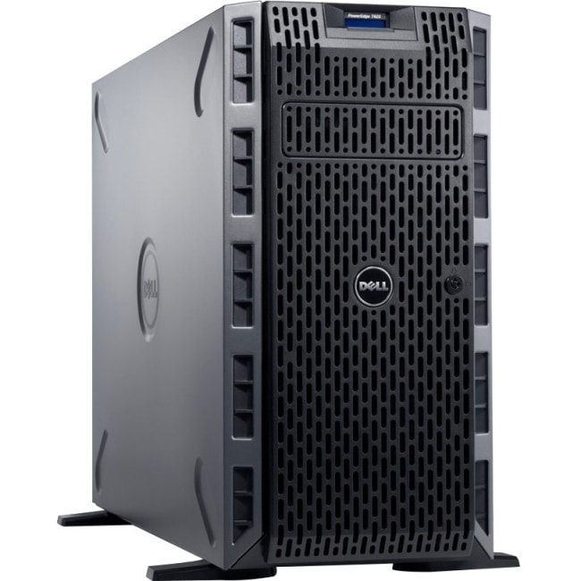 Dell PowerEdge T420 5U Tower Server - 1 x Intel Xeon E5-2407 v2 Quad-core (4 Core) 2.40 GHz - 4 GB Installed DDR3 SDRAM - 500 GB (1 x 500 GB) HDD - 6Gb/s SAS Controller - 1 x 495 W
