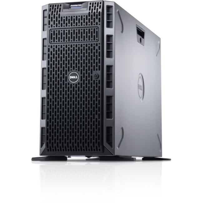 Dell PowerEdge T620 5U Tower Server - 1 x Intel Xeon E5-2609 v2 Quad-core (4 Core) 2.50 GHz - 4 GB Installed DDR3 SDRAM - 500 GB (1 x 500 GB) HDD - 6Gb/s SAS Controller - 1 x 495 W