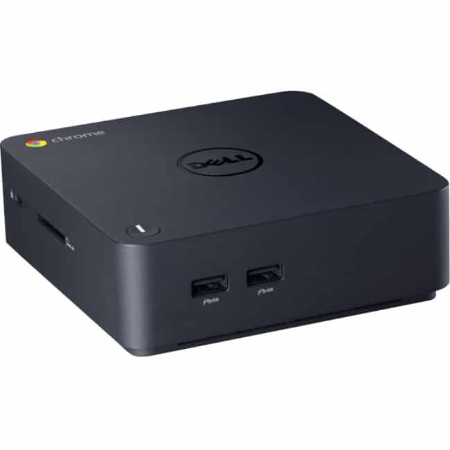 Dell Chromebox 3010 Desktop Computer - Intel Core i7 i7-4600U 2.10 GHz - 4 GB DDR3L SDRAM - 16 GB SSD - Chrome OS - Desktop