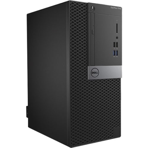 Dell OptiPlex 7040 Desktop Computer - Intel Core i5 i5-6500 3.20 GHz - 8 GB DDR4 SDRAM - 500 GB HDD - Windows 7 Professional 64-bit (English) - Mini-tower - Black