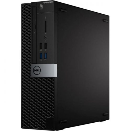 Dell OptiPlex 5040 Desktop Computer - Intel Core i5 - 4 GB DDR3L SDRAM - 500 GB HDD - Windows 7 Professional 64-bit - Small Form Factor - Black