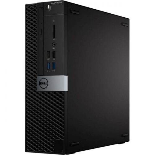 Dell OptiPlex 5040 Desktop Computer - Intel Core i7 - 8 GB DDR3L SDRAM - 500 GB HDD - Windows 7 Professional - Small Form Factor - Black