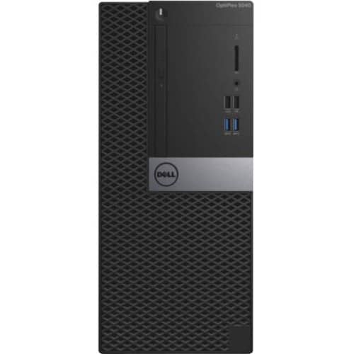 Dell OptiPlex 5040 Desktop Computer - Intel Core i5 - 4 GB DDR3L SDRAM - 500 GB HDD - Windows 7 Professional 64-bit - Mini-tower - Black