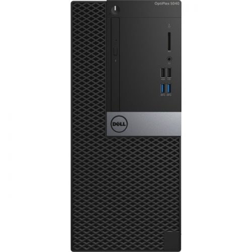 Dell OptiPlex 5040 Desktop Computer - Intel Core i5 - 8 GB DDR3L SDRAM - 500 GB HDD - Windows 7 Professional 64-bit - Mini-tower - Black