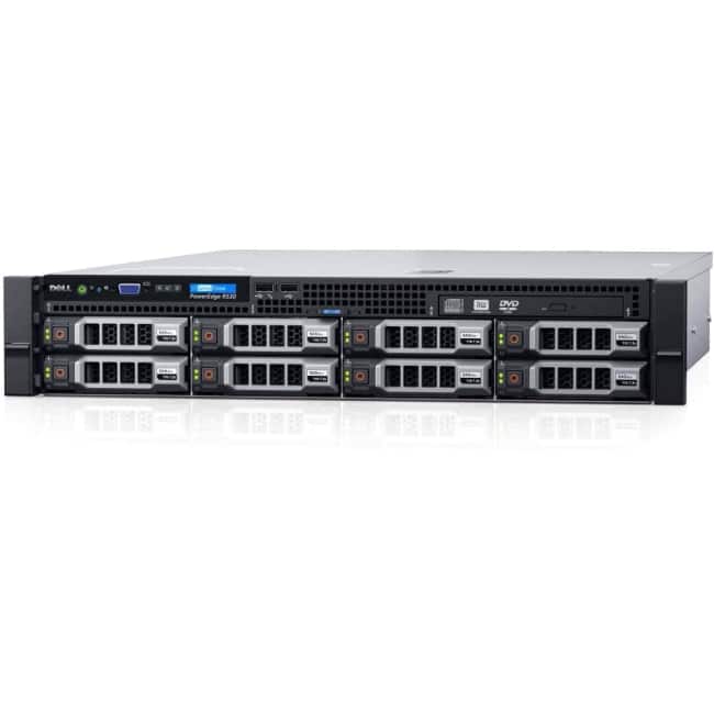 Dell PowerEdge R530 2U Rack Server - 2 x Intel Xeon 2.30 GHz - 64 GB Installed DDR4 SDRAM - 600 GB (2 x 300 GB) HDD - Serial Attached SCSI (SAS), Serial ATA Controller