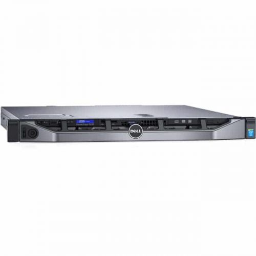 Dell PowerEdge R230 1U Rack Server - 1 x Intel Xeon (6th Gen) E3-1220 v5 Quad-core (4 Core) 3 GHz - 8 GB Installed DDR4 SDRAM - 1 TB Serial ATA/300 HDD - Serial ATA/600, 12Gb/s SAS Controller - 0, 1, 5, 10, 50 RAID Levels - 1 x 250 W