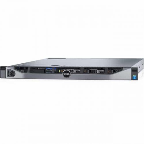 Dell PowerEdge R630 1U Rack Server - 1 x Intel Xeon E5-2640 v4 Deca-core (10 Core) 2.40 GHz - 16 GB Installed DDR4 SDRAM - 600 GB (1 x 600 GB) SAS HDD - 12Gb/s SAS, Serial ATA/600 Controller - 0, 1, 5, 6, 10, 50, 60 RAID Levels - 2 x 750 W