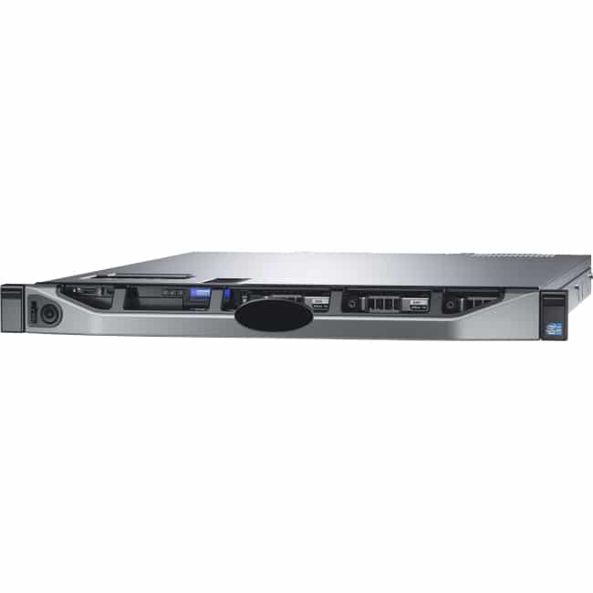 Dell PowerEdge R430 1U Rack Server - 1 x Intel Xeon E5-2620 v4 Octa-core (8 Core) 2.10 GHz - 8 GB Installed DDR4 SDRAM - 300 GB (1 x 300 GB) 12Gb/s SAS HDD - Serial ATA/600, 12Gb/s SAS Controller - 0, 1, 5, 10, 50 RAID Levels - 1 x 550 W