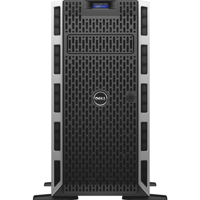 Dell PowerEdge T430 5U Tower Server - 1 x Intel Xeon E5-2603 v4 Hexa-core (6 Core) 1.70 GHz - 8 GB Installed DDR4 SDRAM - 1 TB (1 x 1 TB) Serial ATA/600 HDD - Serial ATA/600, 12Gb/s SAS Controller - 0, 1, 5, 10, 50 RAID Levels - 1 x 495 W