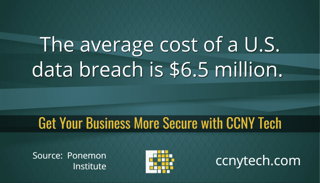 6.5 Million cost Data Breach