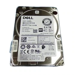 Dell 2.4TB 10K RPM Self-Encrypting SAS 12Gbps 512e 2.5in Hot-plug Hard Drive FIPS140